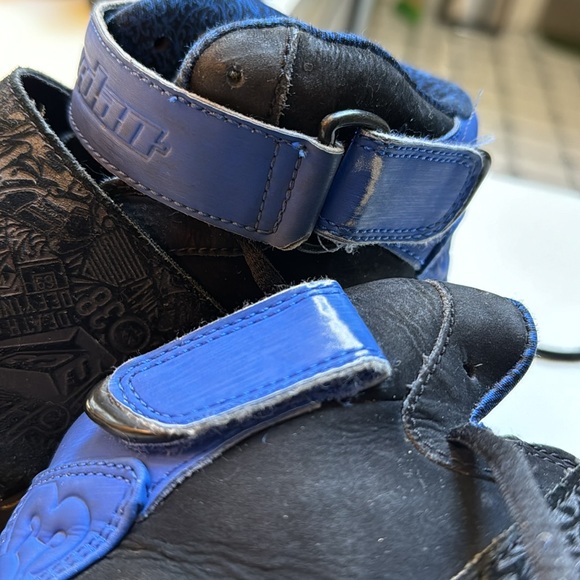 Air Jordan Fusion 20 black university blue retro 2008 size 9 - Picture 7 of 16